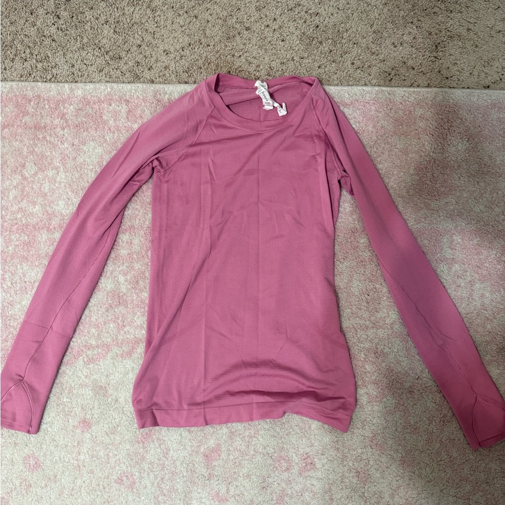 lululemon athletica swiftly tech long-sleeve shirt 2.0 hip length